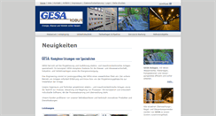 Desktop Screenshot of gesa-elektrotechnik.de